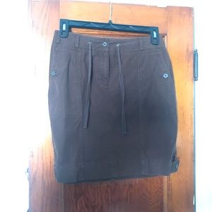Brown sporty skirt in excellent condition